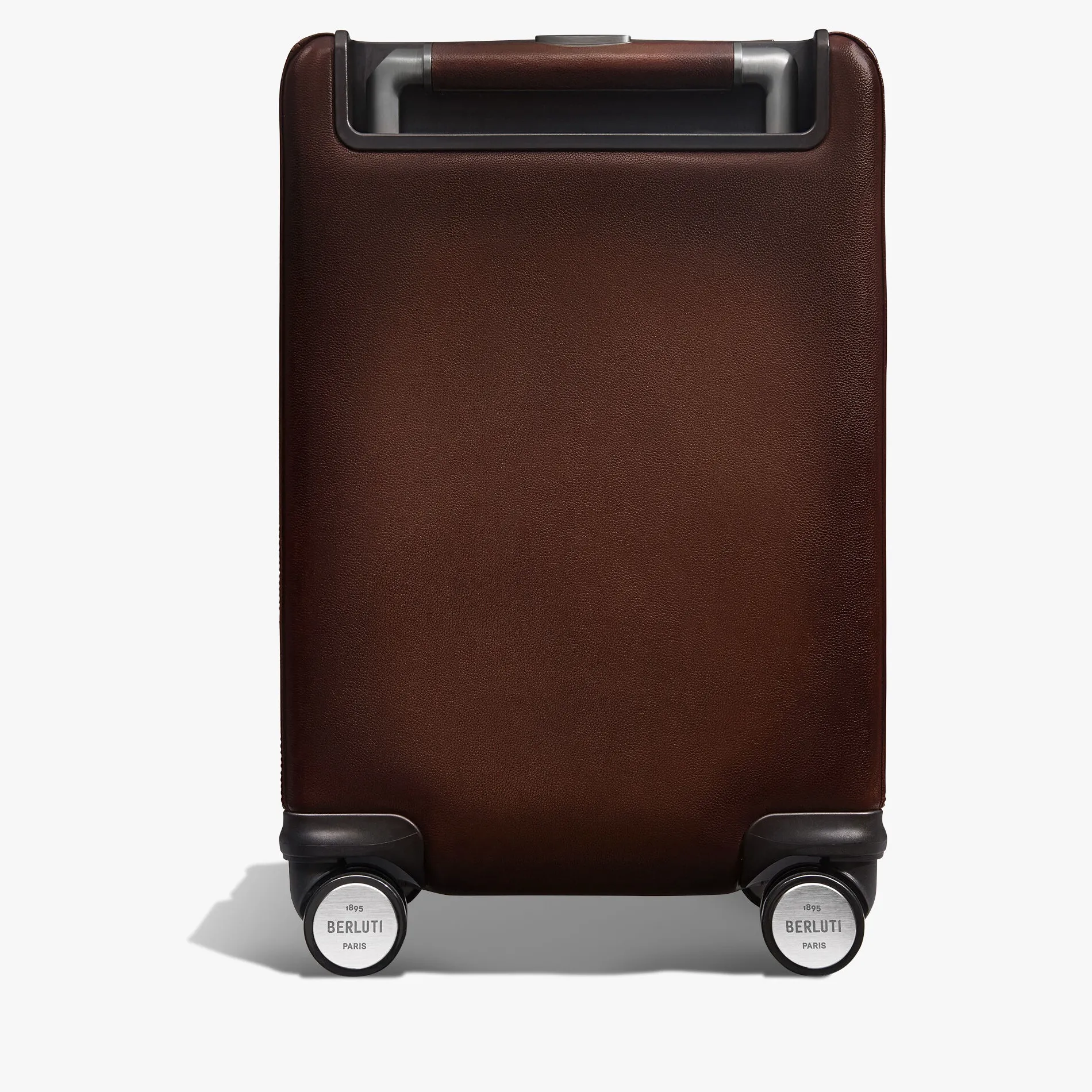 Berluti Bagage Roulant Formula1005 En Cuir Scritto | Sacs De Voyage