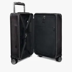 Berluti Bagage Roulant Formula1005 En Cuir Scritto | Sacs De Voyage