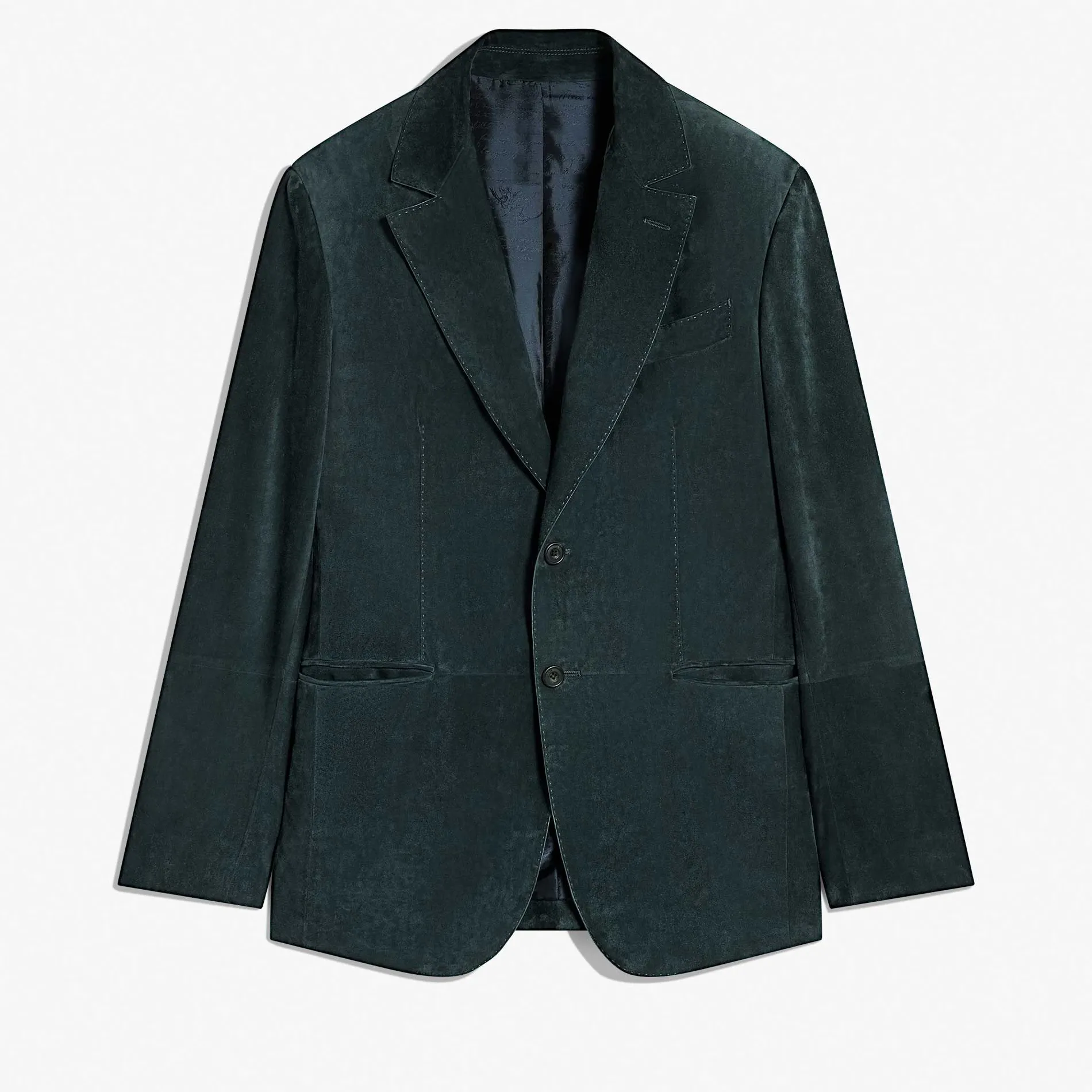 Berluti Blazer En Su&egrave;de | Cuir