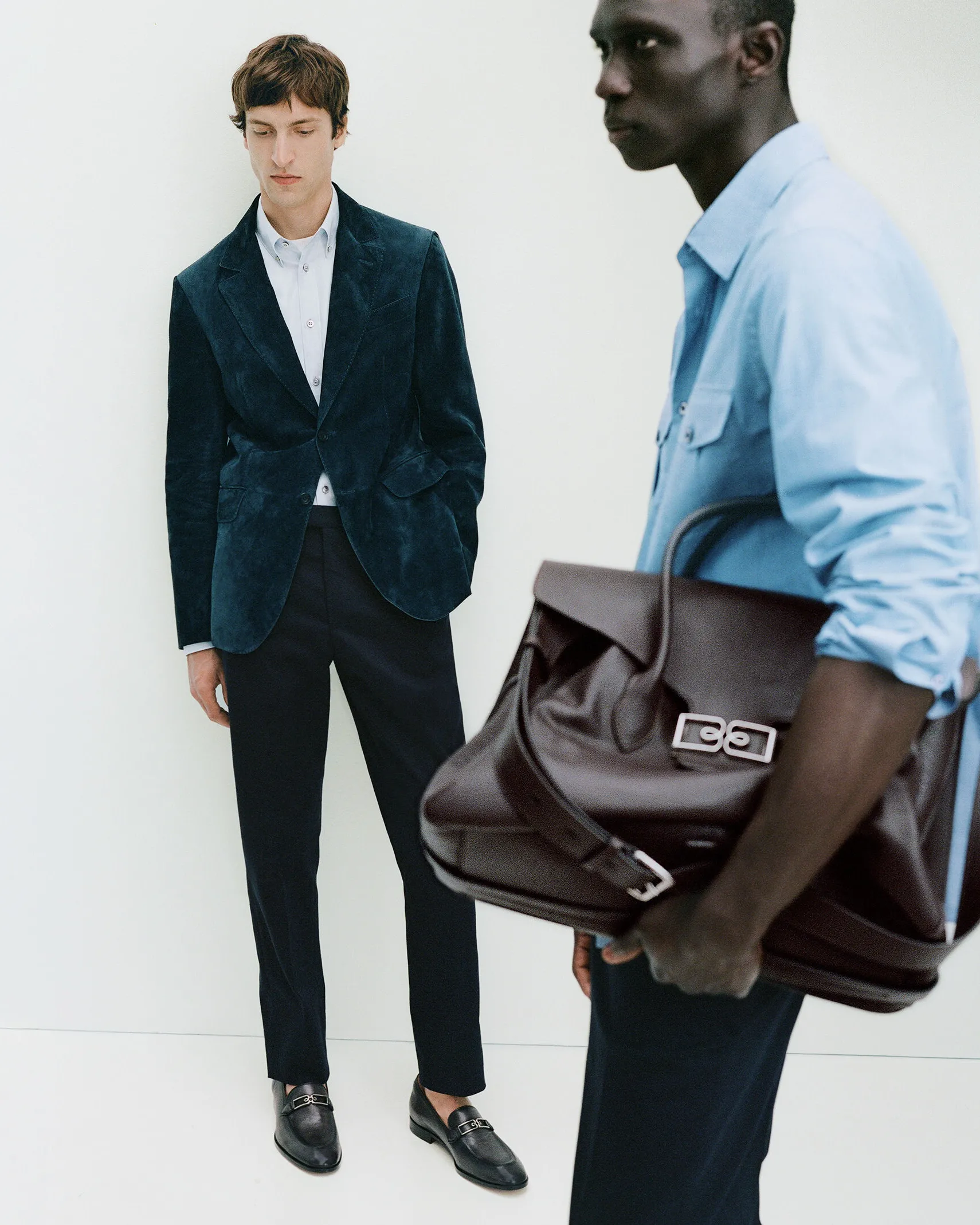 Berluti Blazer En Su&egrave;de | Cuir
