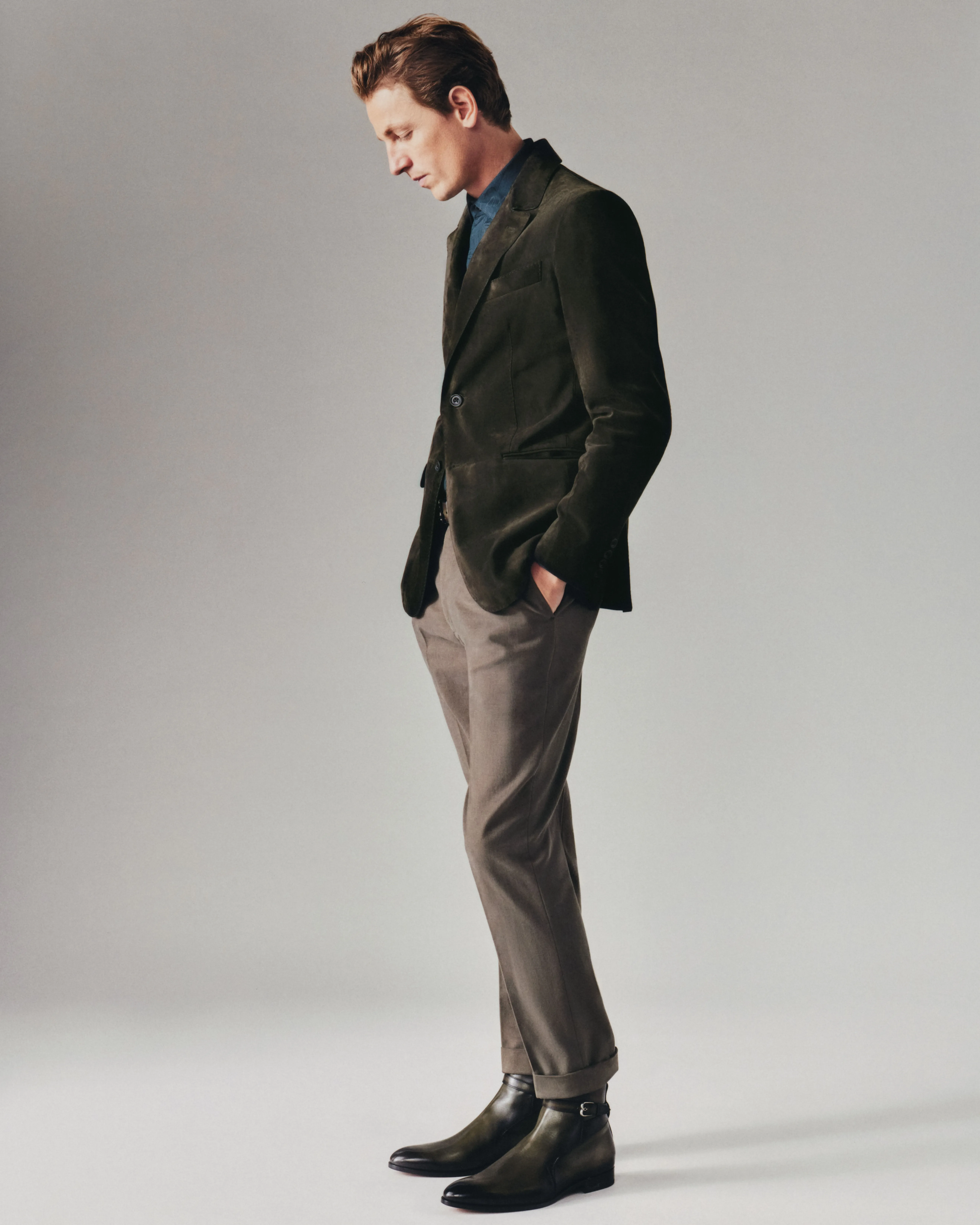 Berluti Blazer en Suède | Cuir