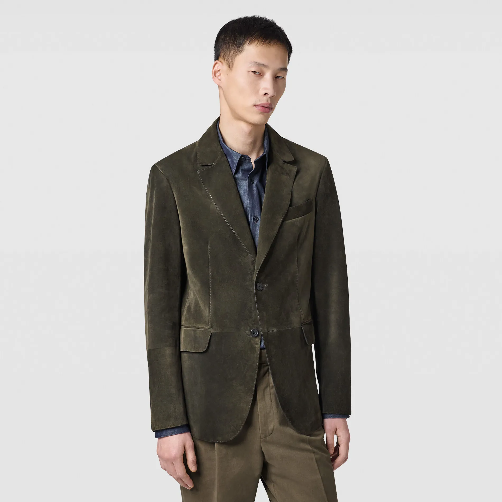 Berluti Blazer en Suède | Cuir