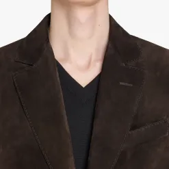 Berluti Blazer En Su&egrave;de | Cuir | Vestes & Costumes
