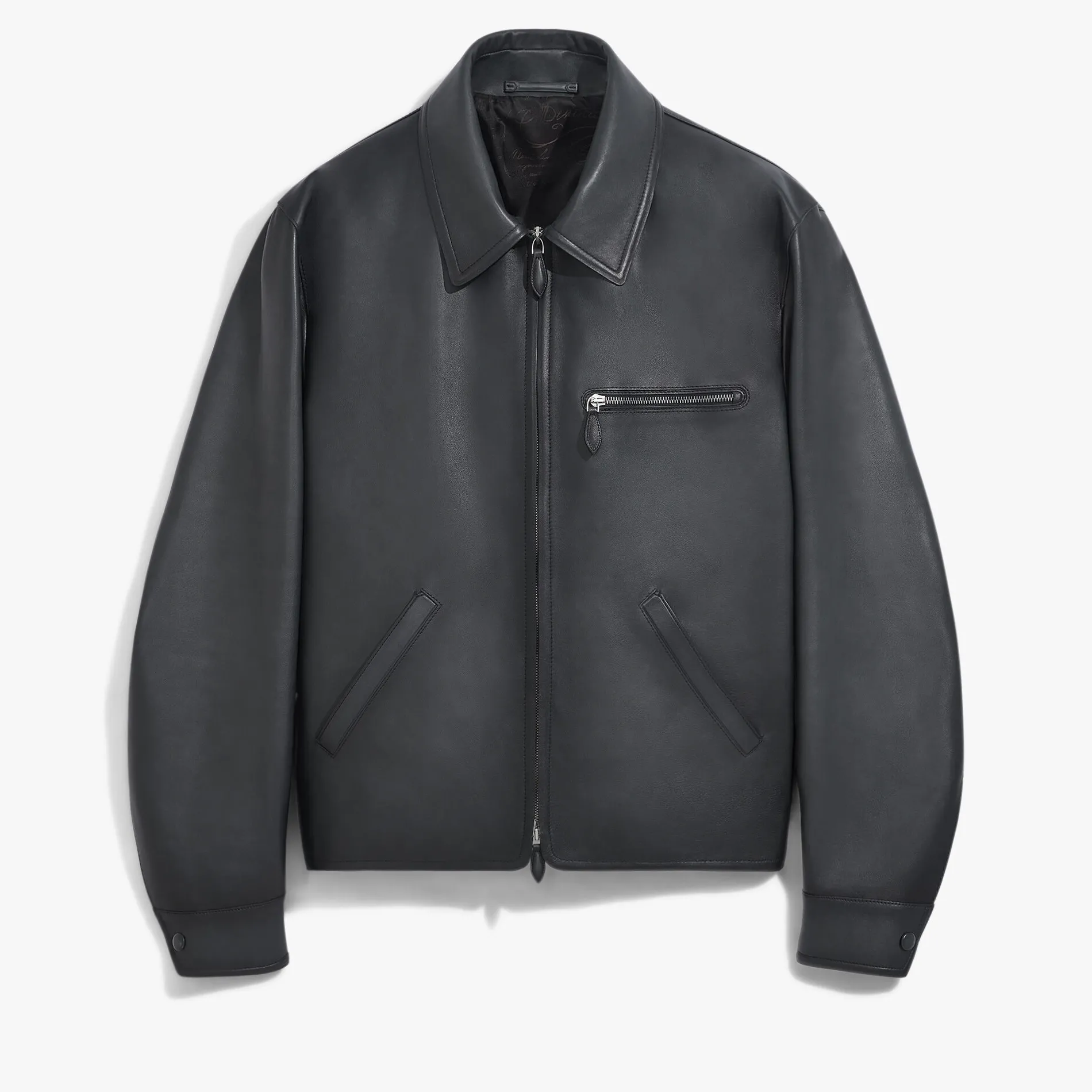 Berluti Blouson 1 Jour en Cuir Patin&eacute; | Cuir