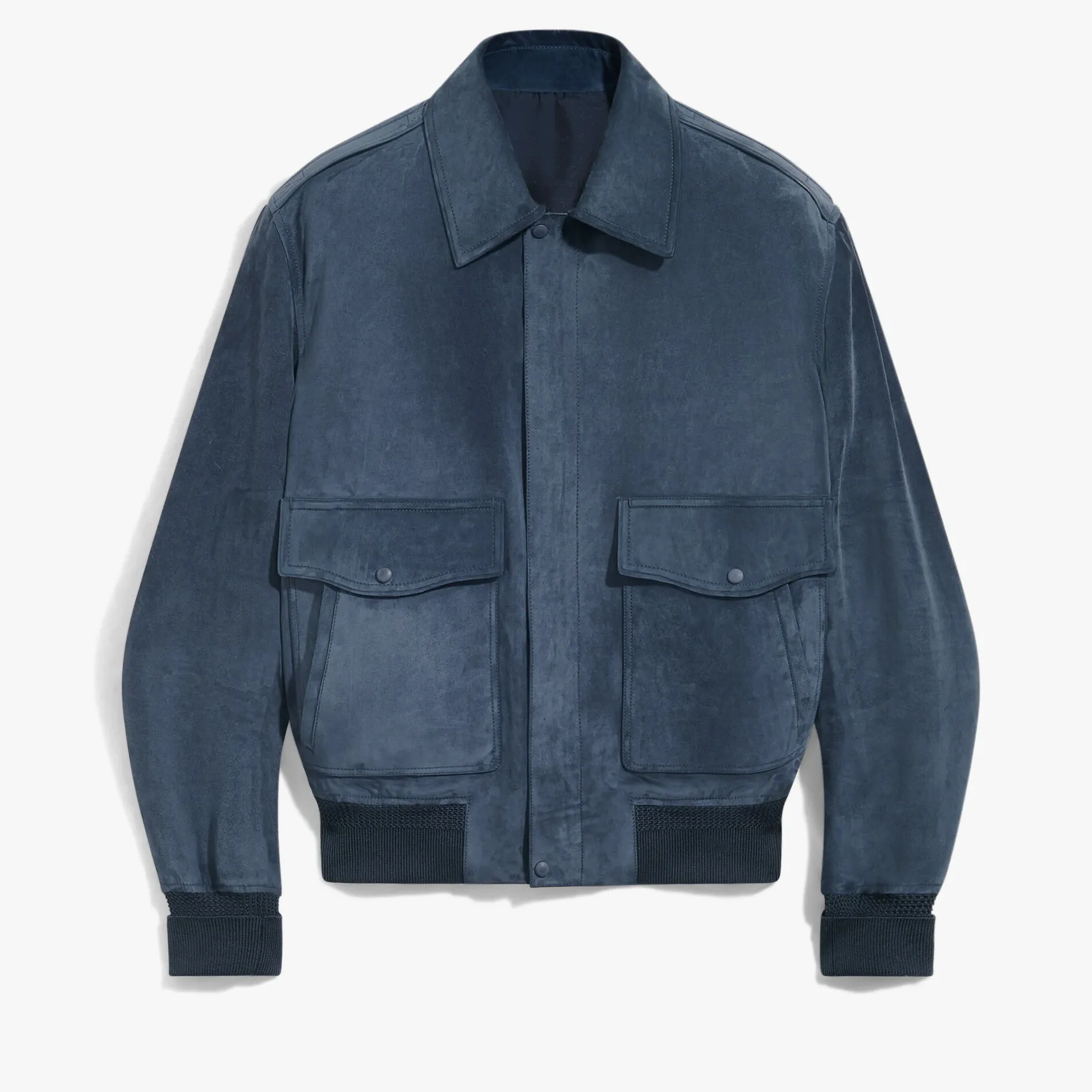Berluti Blouson d'Aviateur en Suède | Cuir