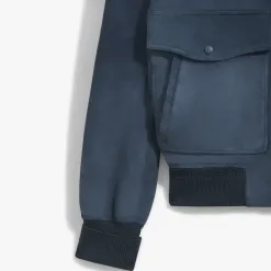 Berluti Blouson d'Aviateur en Suède | Cuir