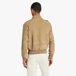 Berluti Blouson d&rsquo;Aviateur En Veau Velours | Cuir