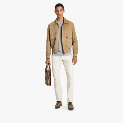 Berluti Blouson d&rsquo;Aviateur En Veau Velours | Cuir