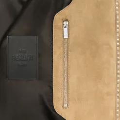 Berluti Blouson d&rsquo;Aviateur En Veau Velours | Cuir