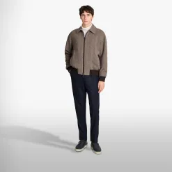 Berluti Blouson En Cachemire &Agrave; Motifs Chevron | Manteaux & Blousons