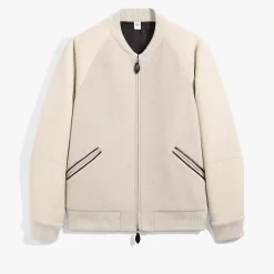 Berluti Blouson En Cachemire Avec Manches En Shearling | Manteaux & Blousons