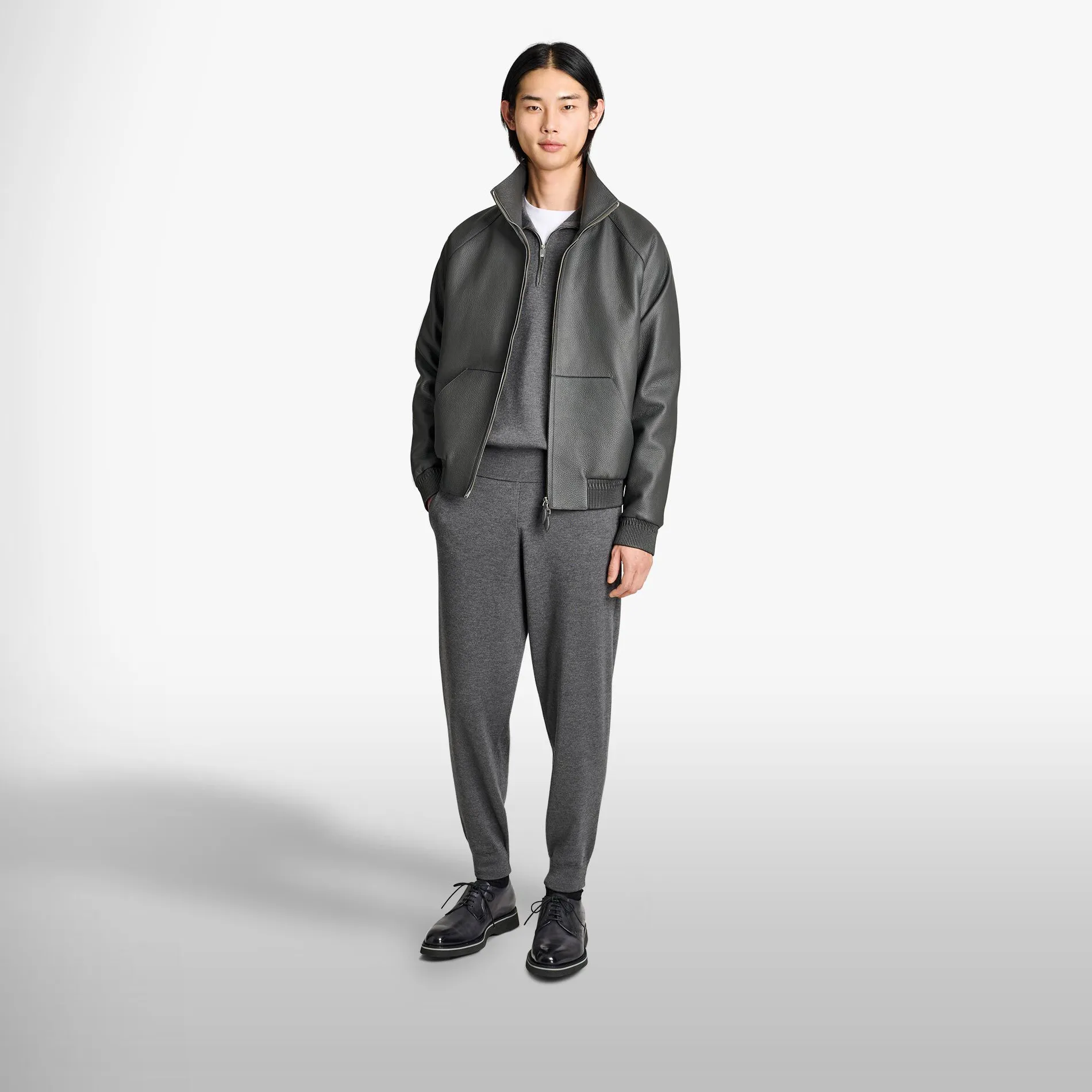 Berluti Blouson En Cerf | Cuir