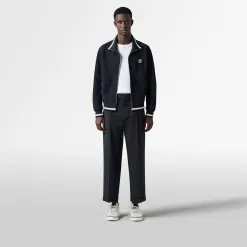 Berluti Blouson En Cuir Perforé | Cuir