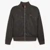 Berluti Blouson R&eacute;versible en Laine & Nylon Scritto | Maille & Sweatshirts