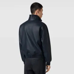 Berluti Blouson Reversible en Cuir de Cerf et Shearling | Cuir