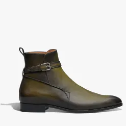 Berluti Bottine B Volute En Cuir | Bottines