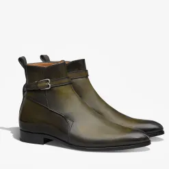 Berluti Bottine B Volute En Cuir | Bottines