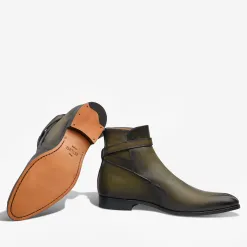 Berluti Bottine B Volute En Cuir | Bottines