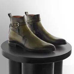 Berluti Bottine B Volute En Cuir | Bottines