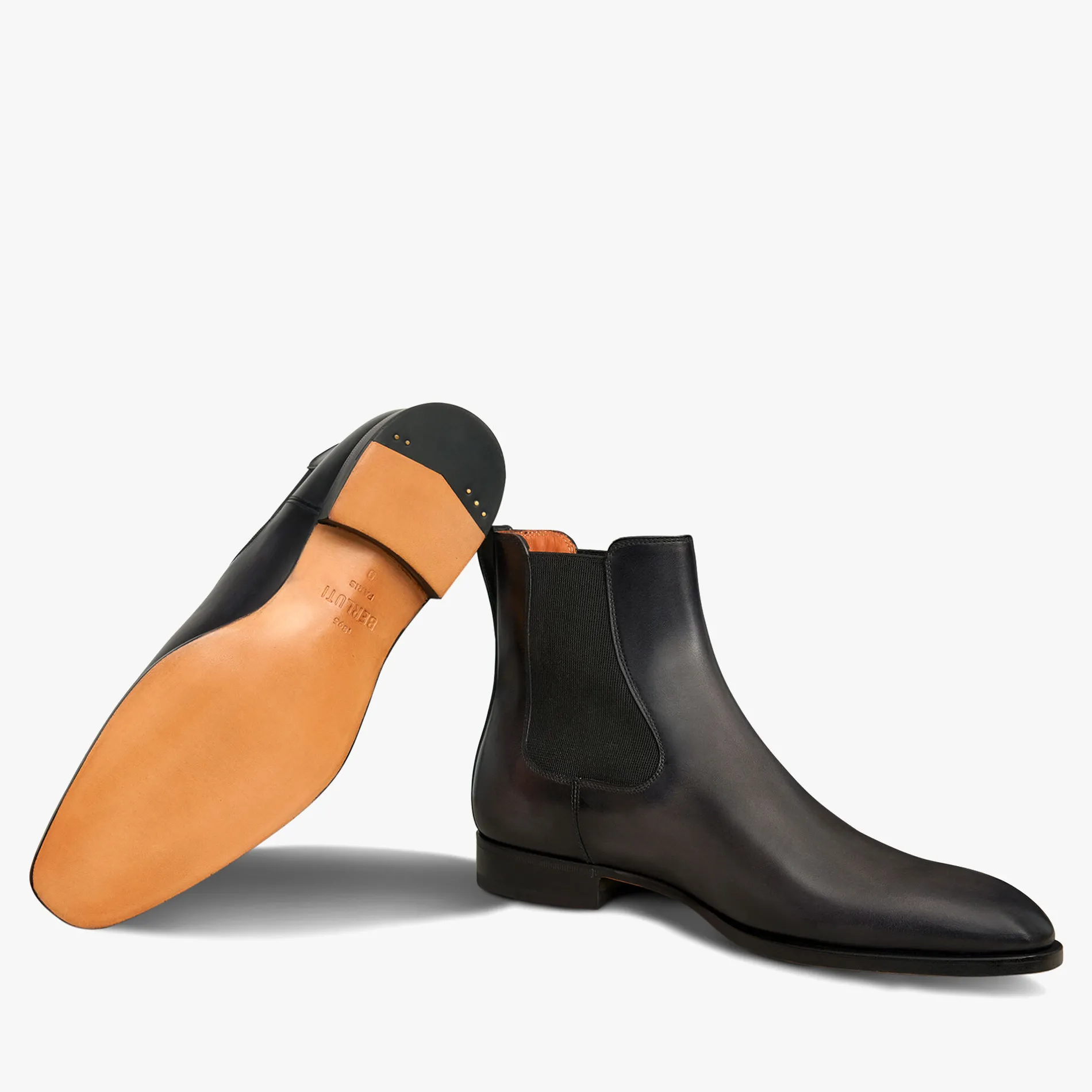 Berluti Bottine Caract&egrave;re Capri En Cuir | Bottines