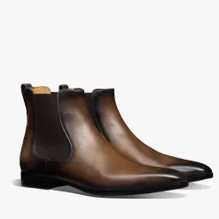 Berluti Bottine D&eacute;mesure Flex En Cuir | Bottines