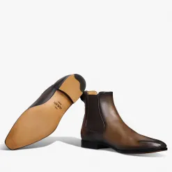 Berluti Bottine D&eacute;mesure Flex En Cuir | Bottines