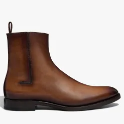 Berluti Bottine Equilibre En Cuir | Bottines