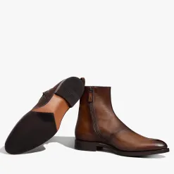Berluti Bottine Equilibre En Cuir | Bottines