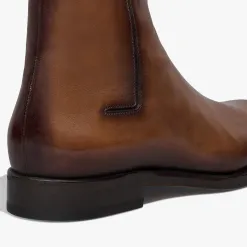 Berluti Bottine Equilibre En Cuir | Bottines
