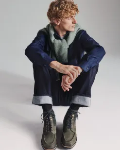 Berluti Bottine Grand Chemin En Cuir Nubuck | Bottines