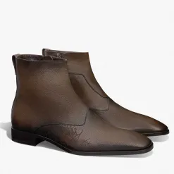 Berluti Bottine Grand &Eacute;critoire En Cuir | Bottines