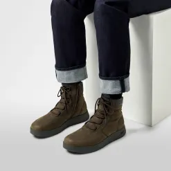 Berluti Bottine Outdoor En Cuir Nubuck | Bottines