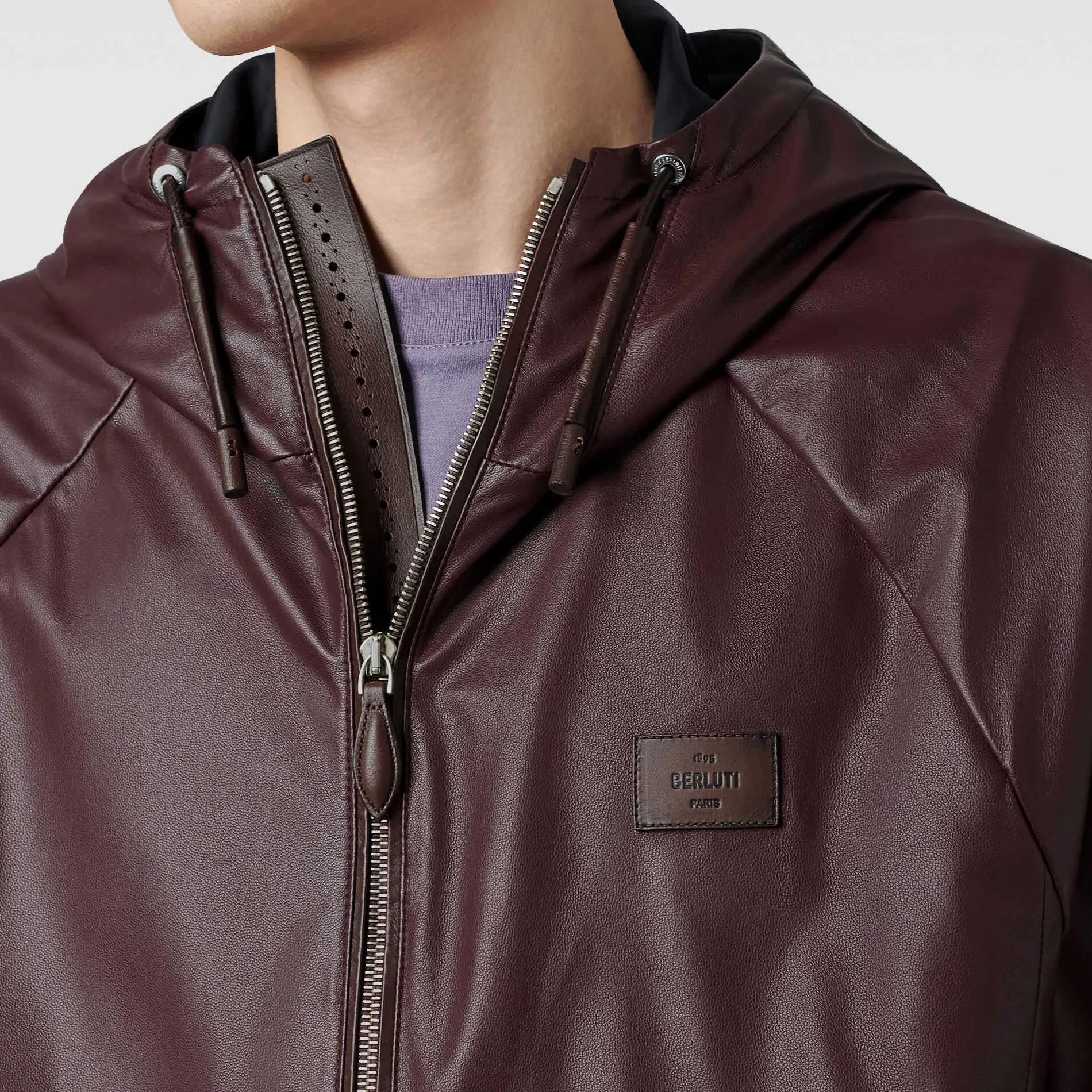 Berluti B-Way en Cuir L&eacute;ger | Cuir