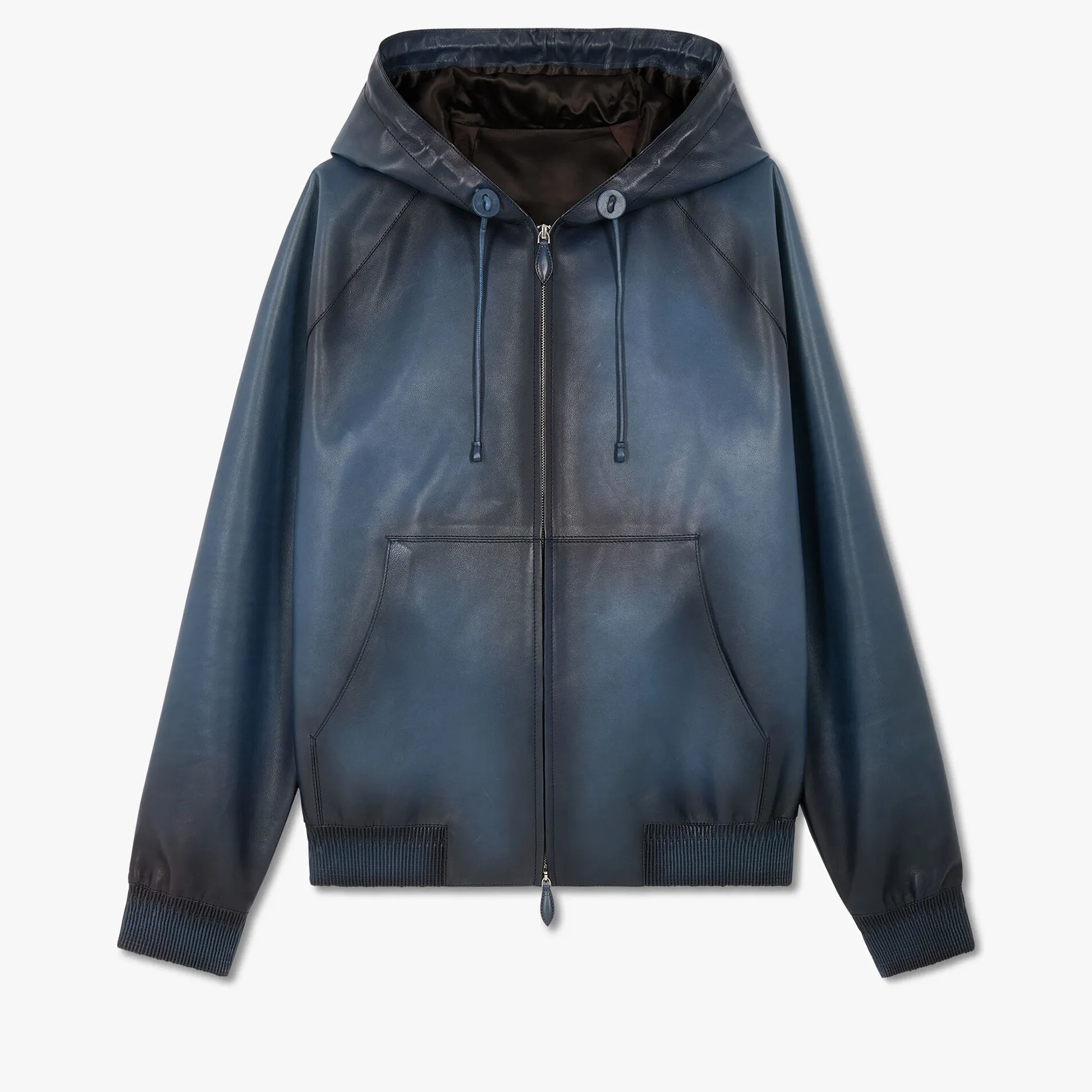 Berluti B-Way En Cuir Patin&eacute; | Cuir
