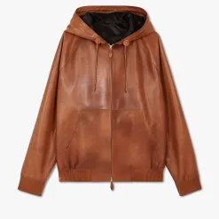 Berluti B-Way En Cuir Patin&eacute; | Cuir