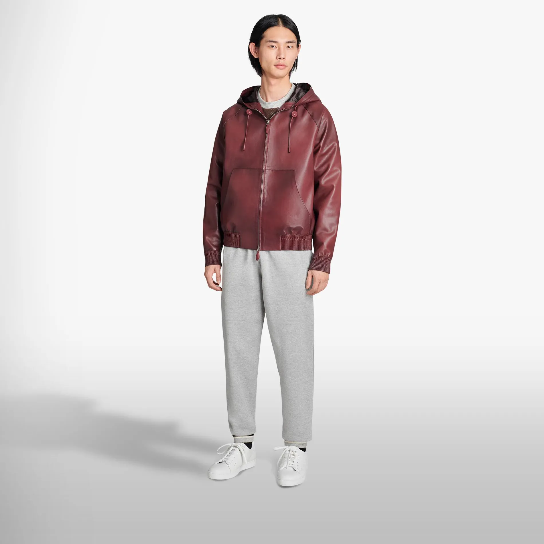 Berluti B-Way En Cuir Patin&eacute; | Cuir