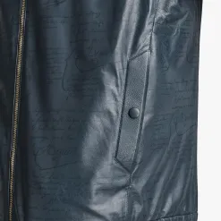 Berluti B-Way En Imprim&eacute; Scritto | Cuir