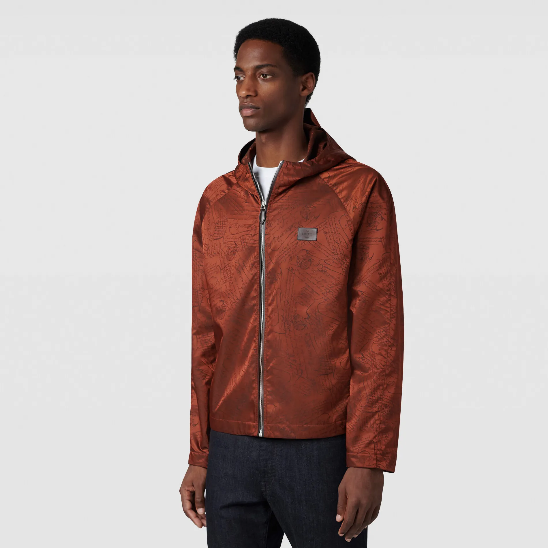 Berluti B-Way en Nylon Scritto | Manteaux & Blousons