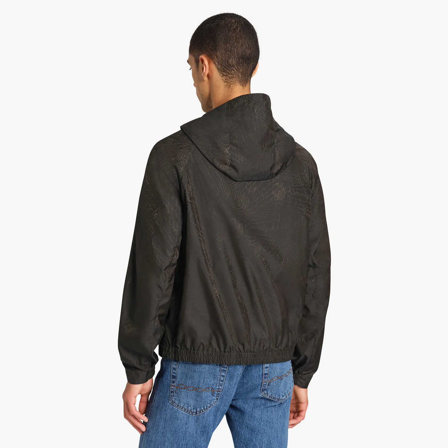 Berluti B-Way En Nylon Scritto | Manteaux & Blousons