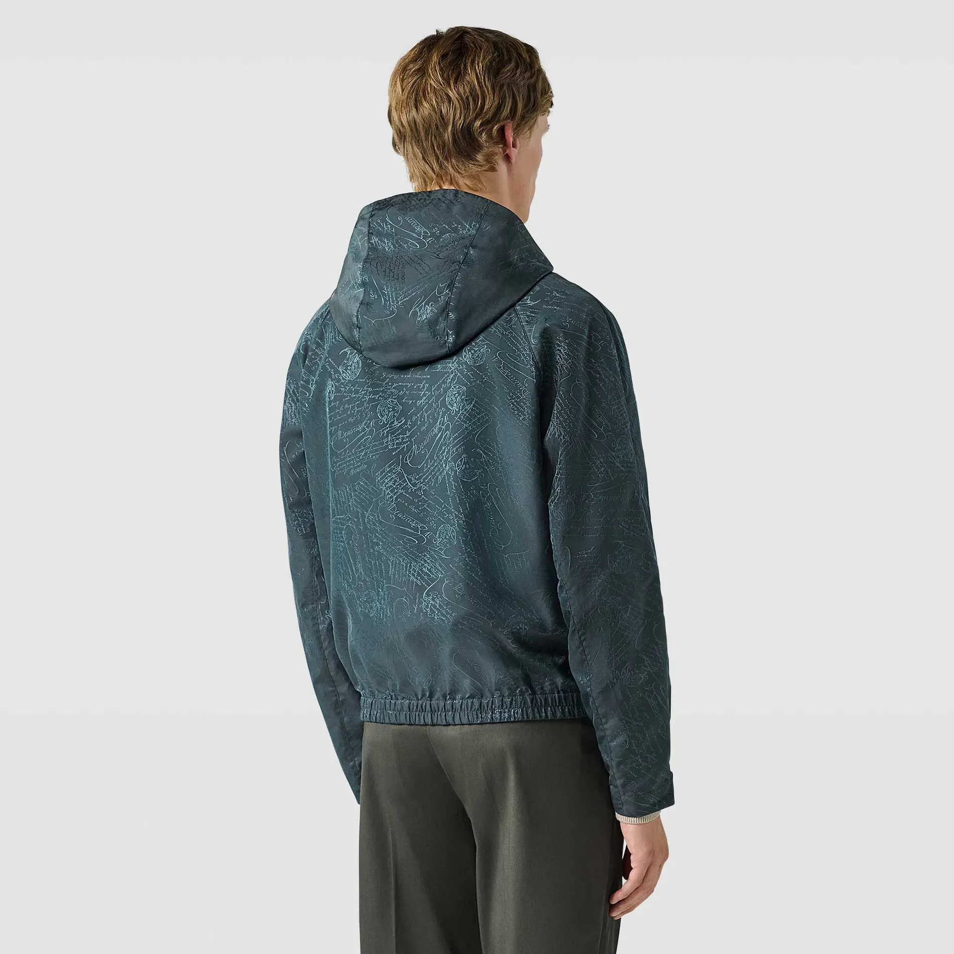 Berluti B-Way En Nylon Scritto | Manteaux & Blousons