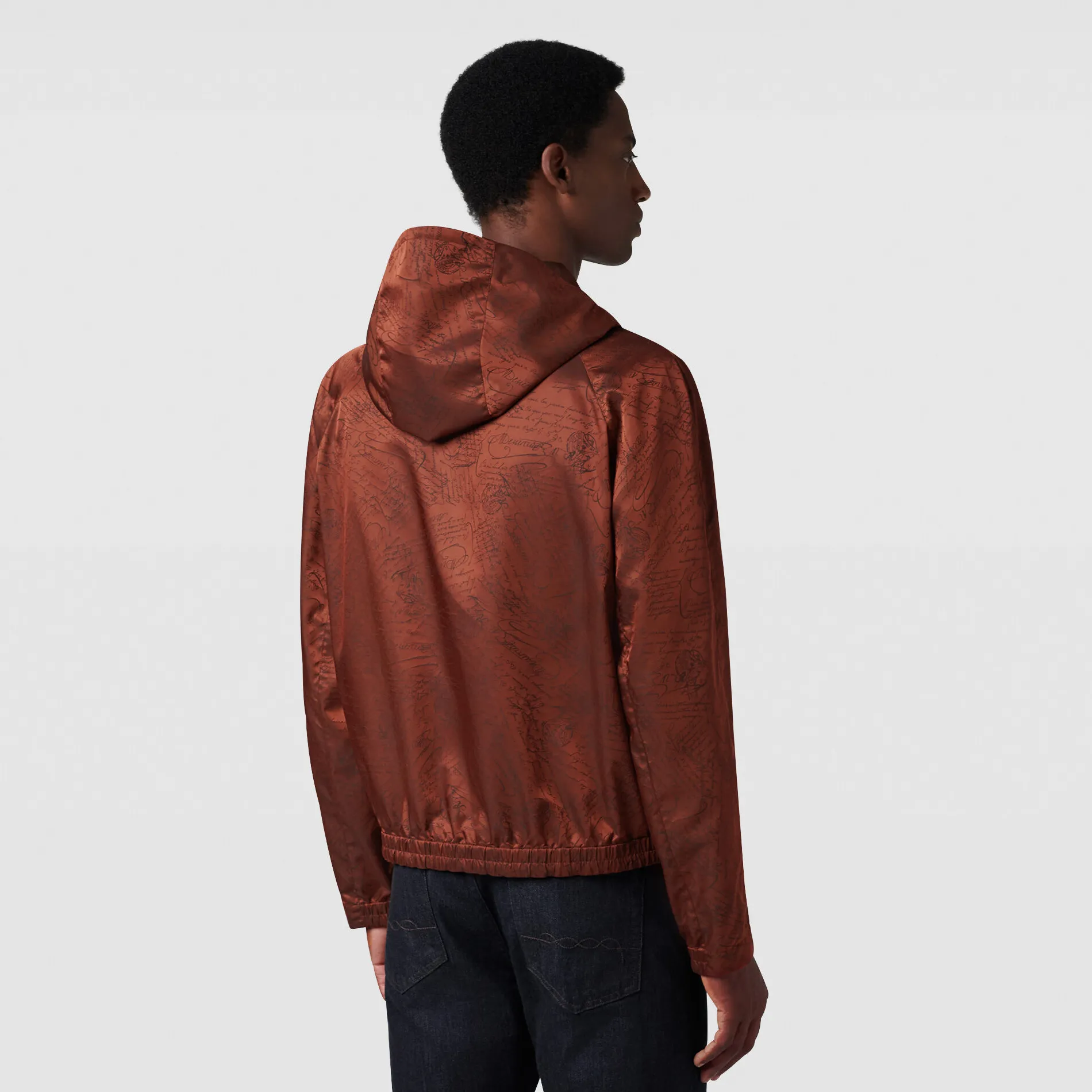 Berluti B-Way en Nylon Scritto | Manteaux & Blousons