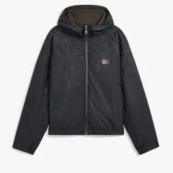 Berluti B-Way En Nylon Scritto Ouatin&eacute; | Manteaux & Blousons