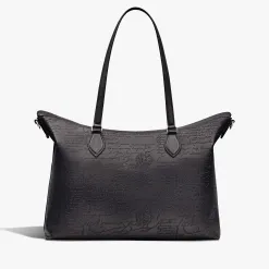 Berluti Cabas Late Hour En Cuir Scritto | Cabas