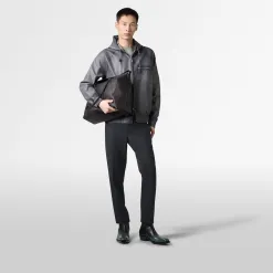 Berluti Cabas Late Hour En Cuir Scritto | Cabas