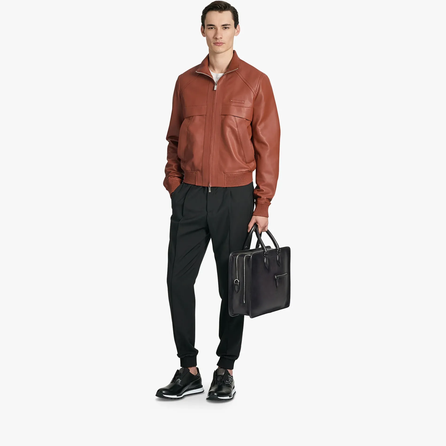 Berluti Cartable Deux Jours En Cuir | Cartables