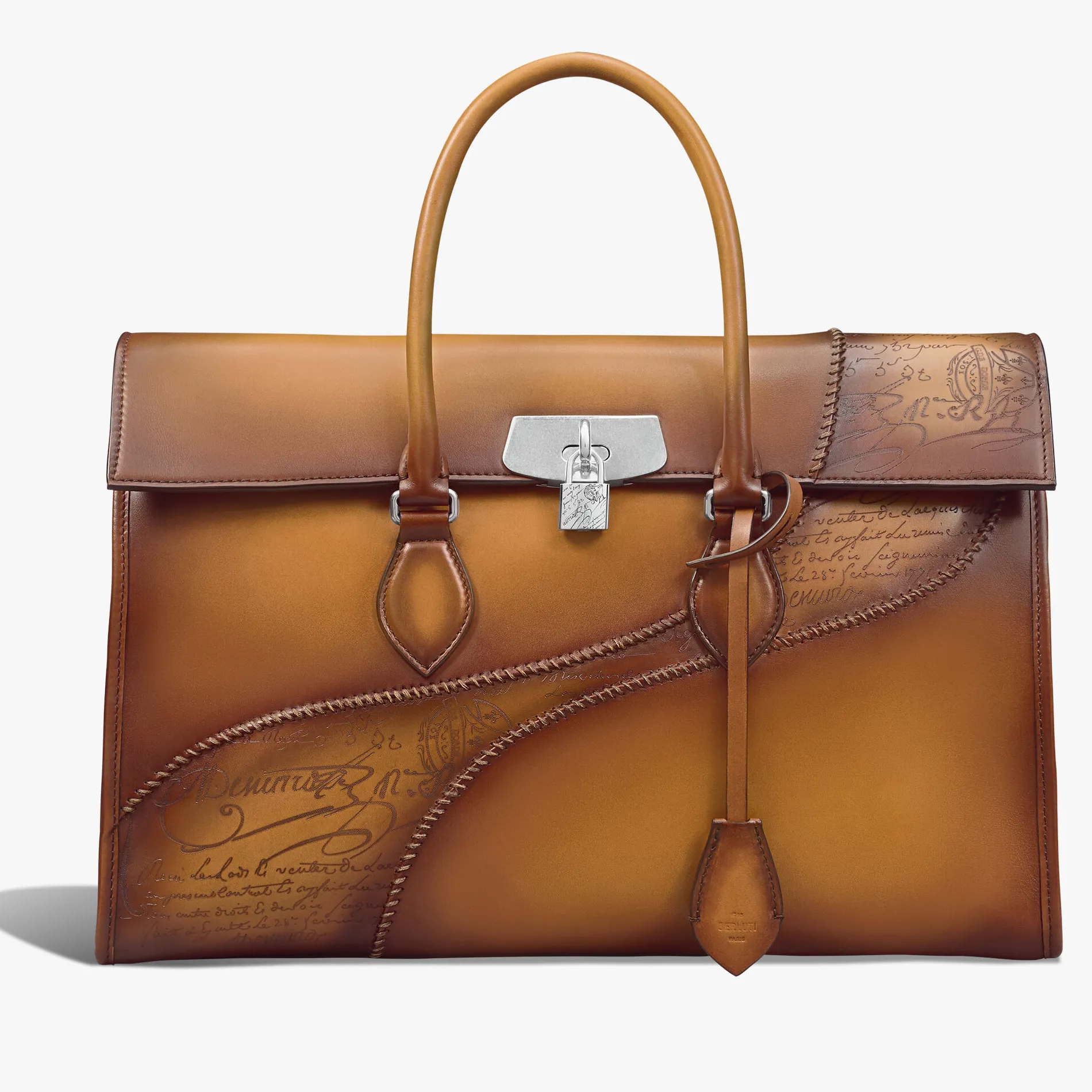 Berluti Cartable E’mio en cuir Scritto | Cartables