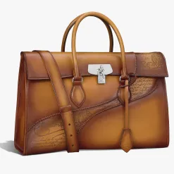 Berluti Cartable E&rsquo;mio en cuir Scritto | Cartables