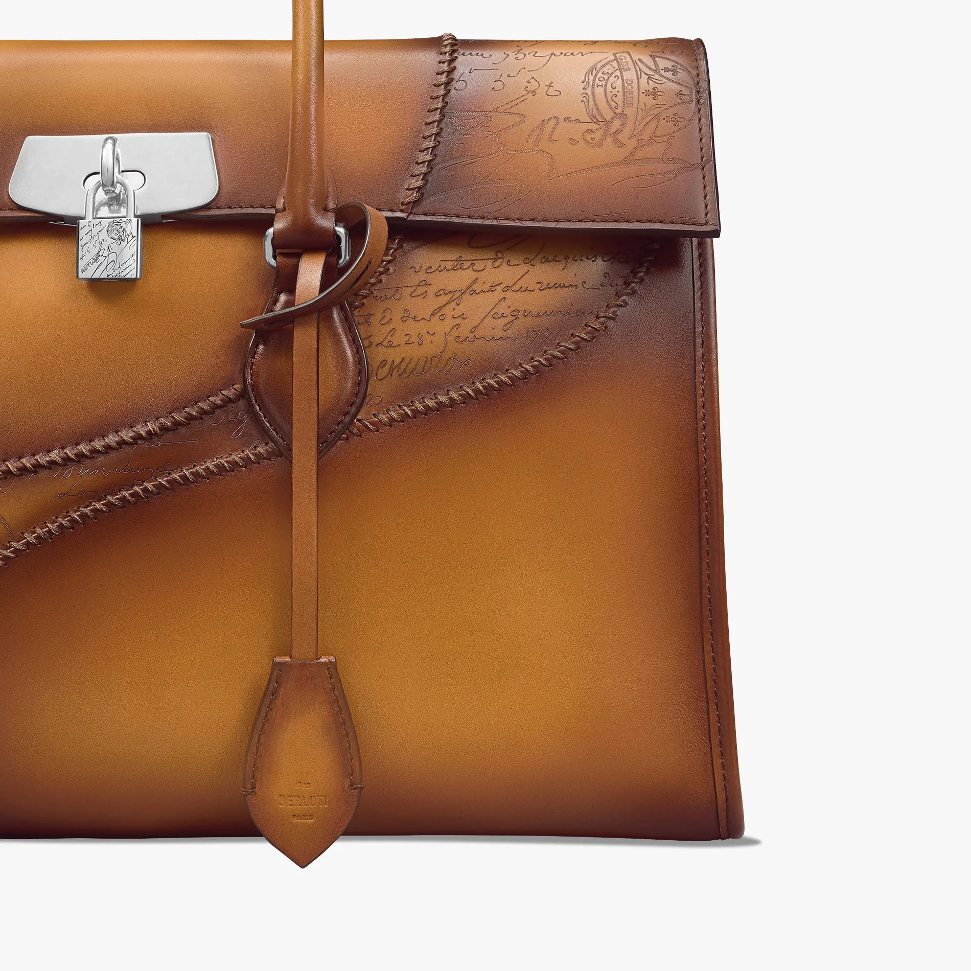 Berluti Cartable E’mio en cuir Scritto | Cartables