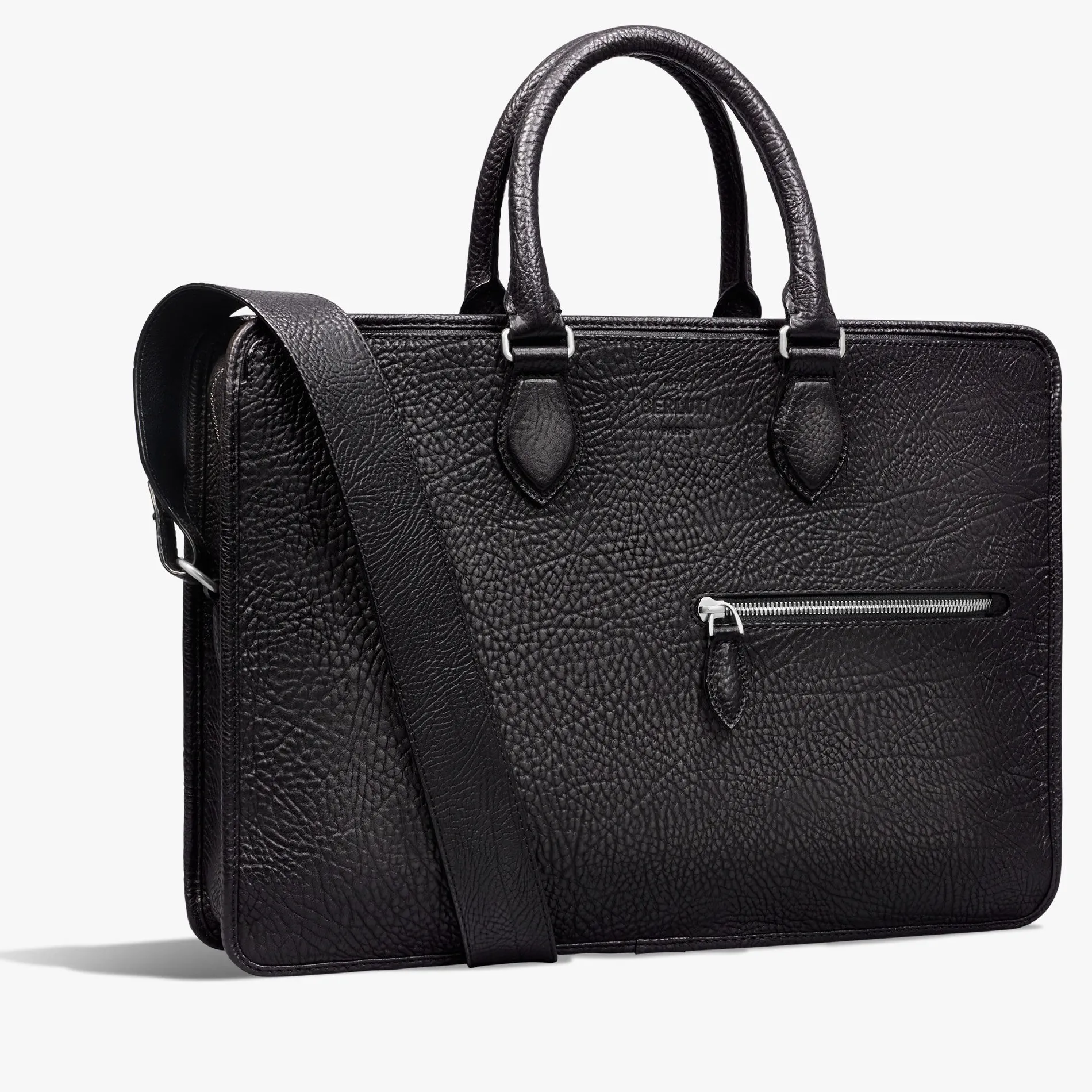 Berluti Cartable Un Jour En Cuir Scritto | Cartables