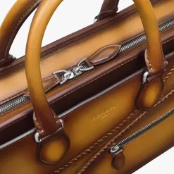 Berluti Cartable Un Jour En Cuir Scritto | Cartables